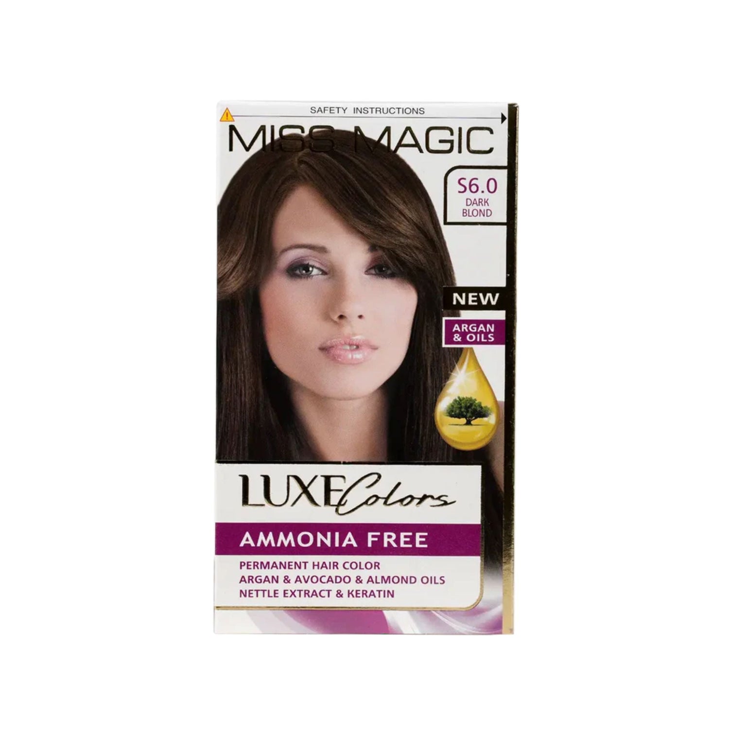 Miss Magic Luxe Hair Colors 6.0 Dark Blond