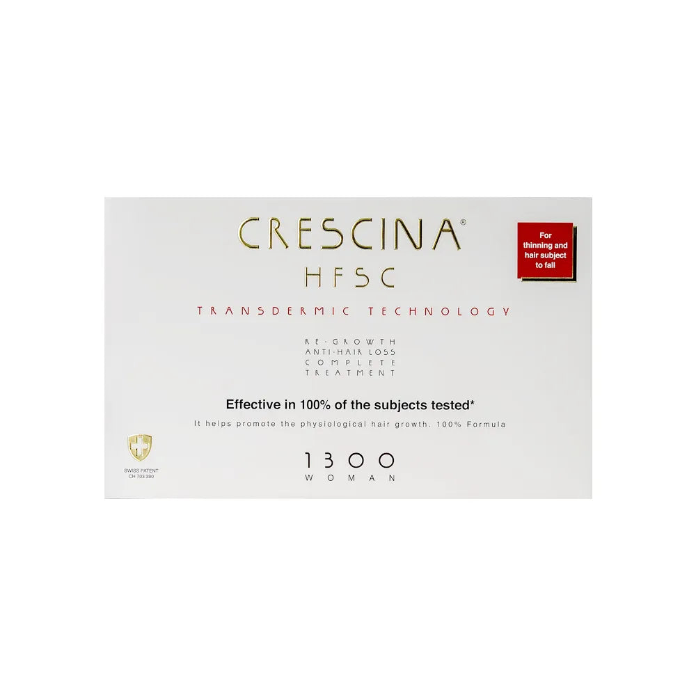 Crescina Transdermic 1300 Woman Complete Treatment 10+10 Vials KW00821