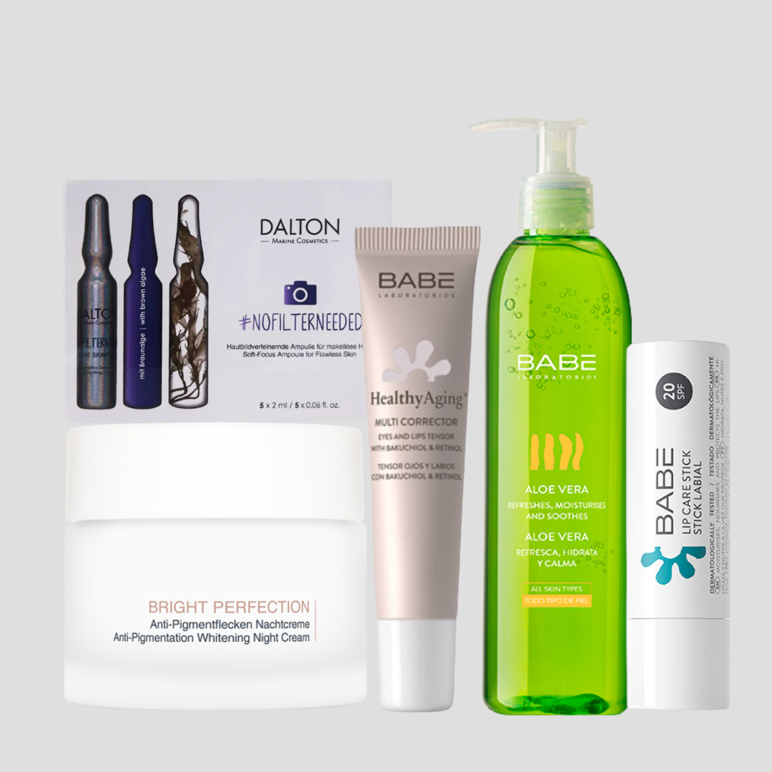 بكج التفتيح والتجديد المتكاملة للبشرة