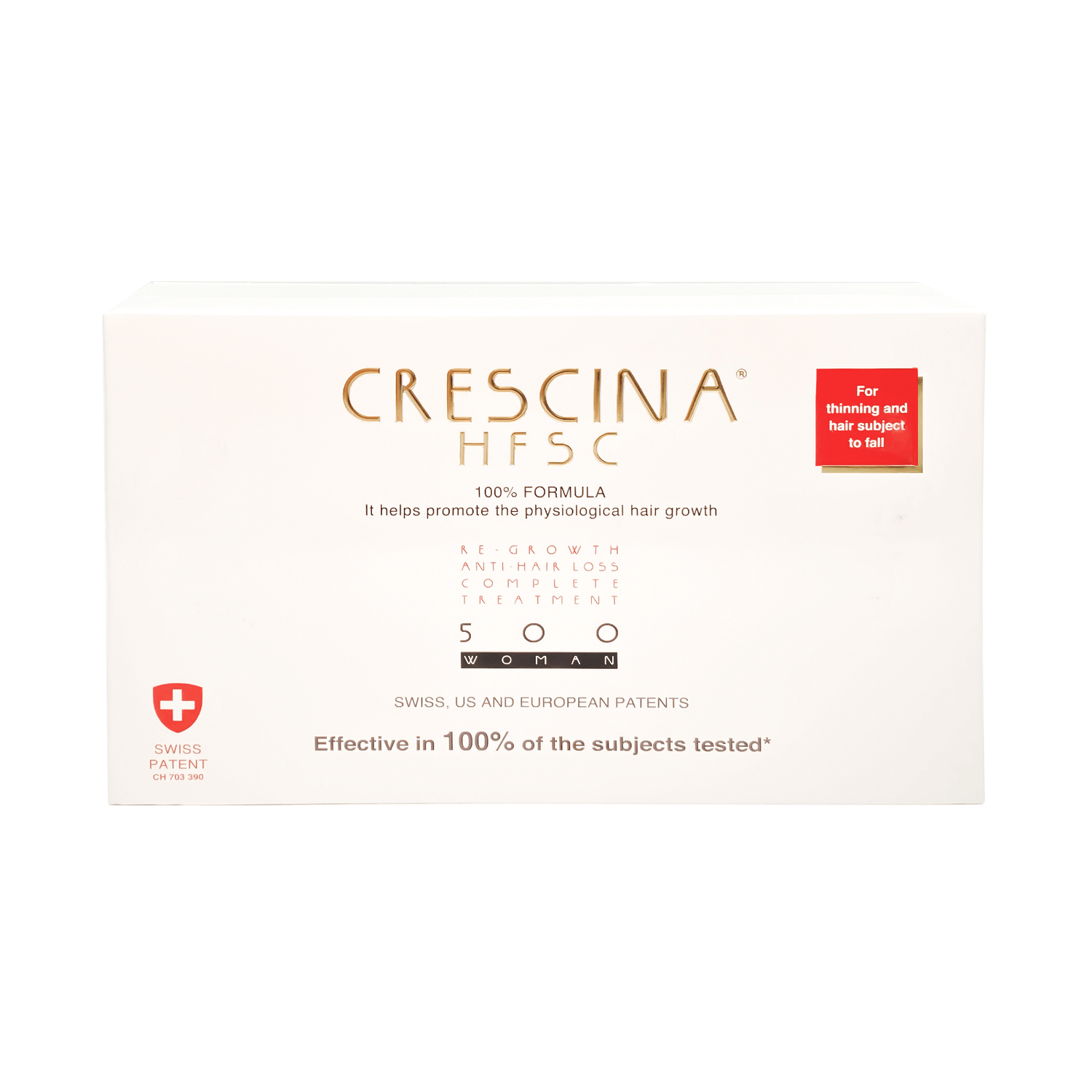 Crescina Hfsc 100% 500 Woman 10 Tc + 10 Fl 00548
