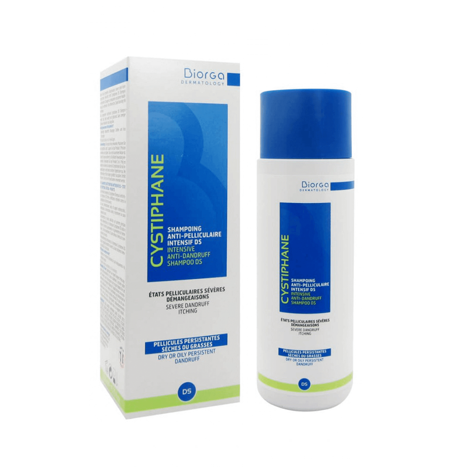 Cystiphane Biorga Intensive Anti-Dandruff DS Shampoo 200 mL