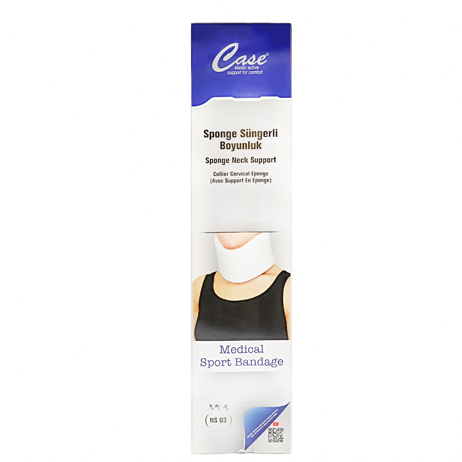 Case Sponge Neck Support NS 03 S