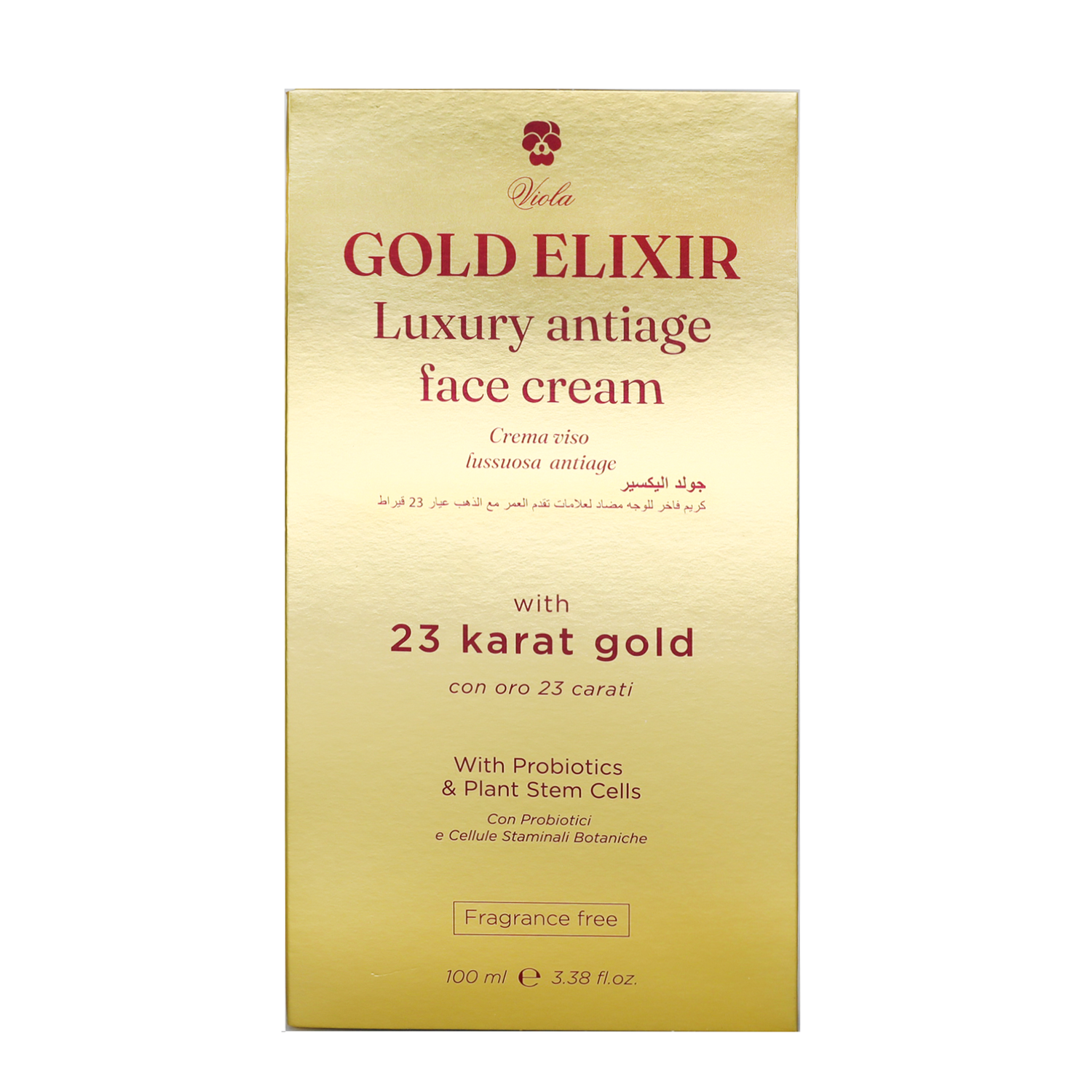 Viola Gold Elixir Face Cream 100 Ml Nl004