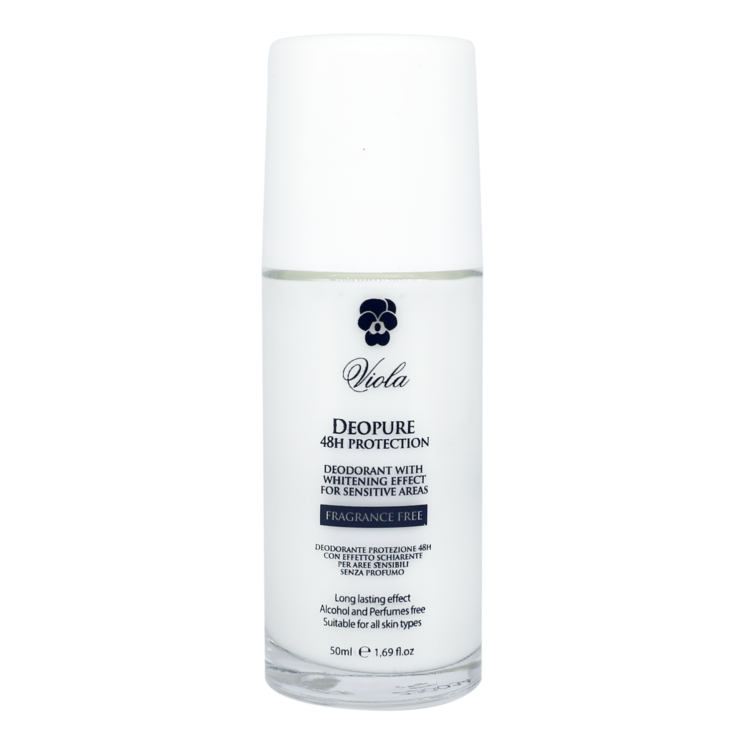 Viola Whitening Deodorant For Sensitive Areas Fragrance Free 50 ml VL020