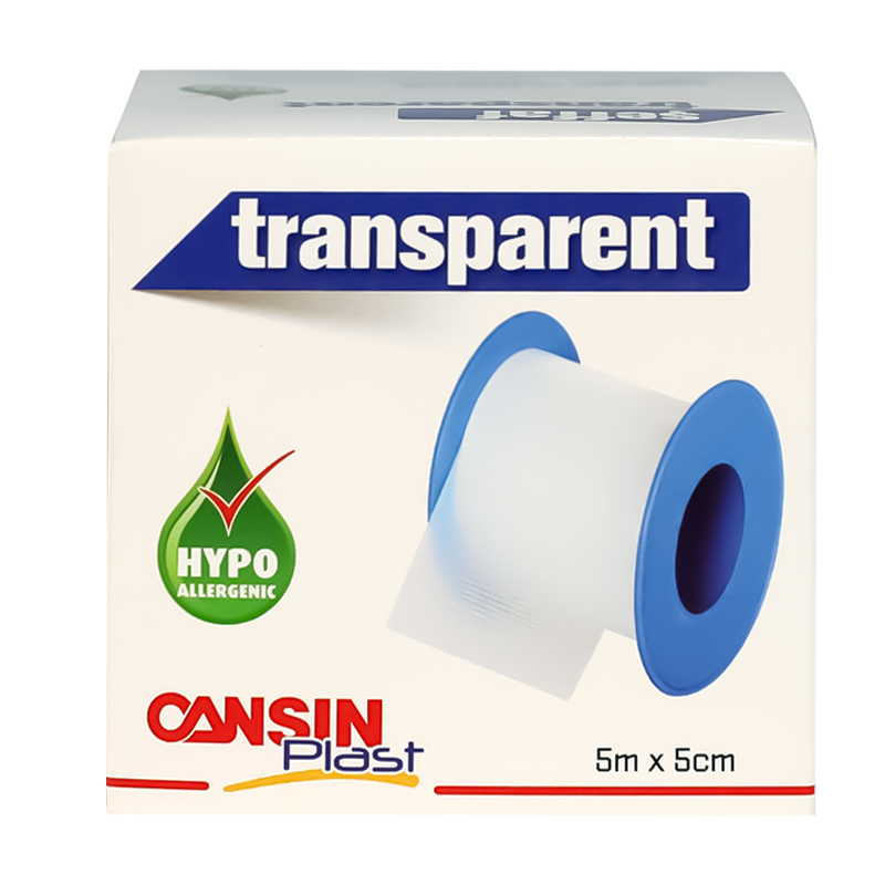 Cansinplast Transparent Plaster 5mx5cm 129T