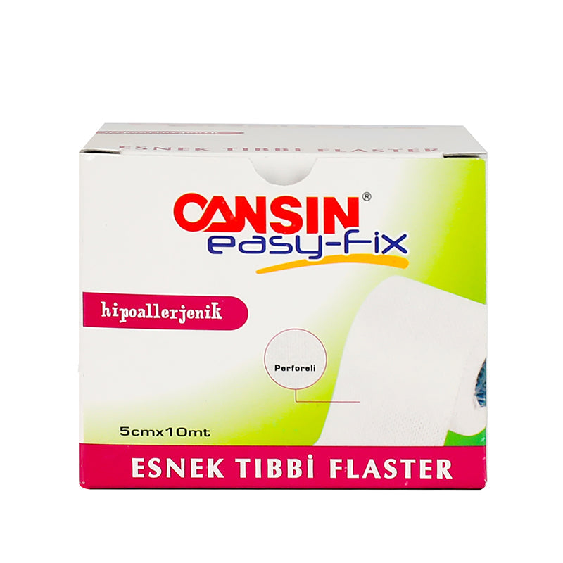 Cansin Easyfix Perforated Elastic Plaster 5Cm*10M 76
