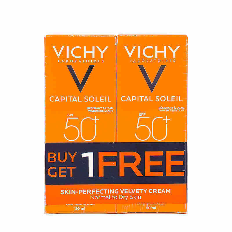 Vichy Capital Soleil SPF 50 Velvety Cream Offers 82156
