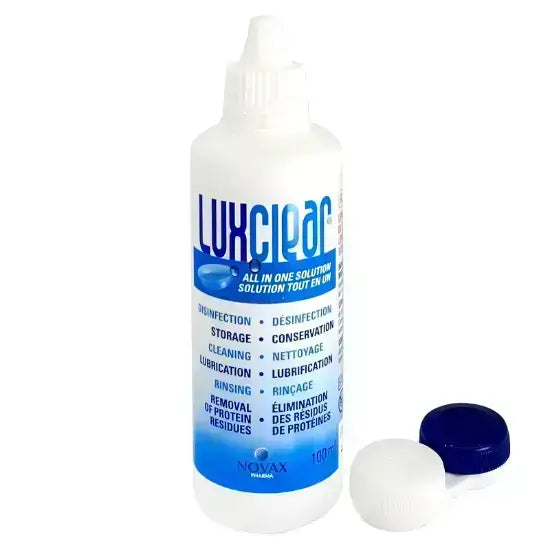 Lux Clear Contact Lenses Soln.100ml 119