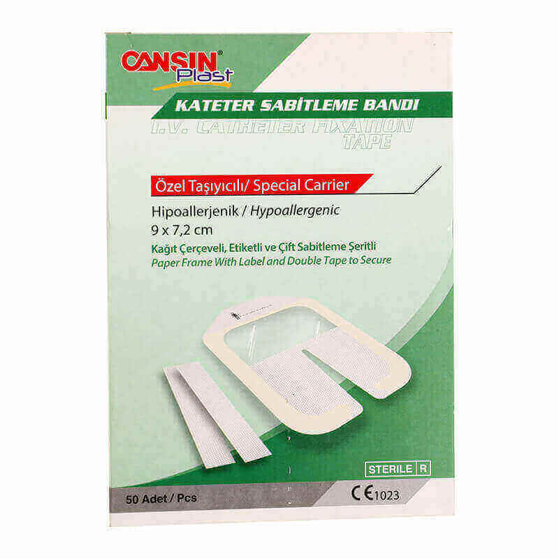 Cansinplast I.V. Catheter Fixation Tape 9*7.2Cm 543