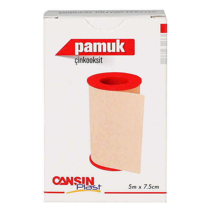 Cansinplast Cotton Plaster 5Mx7.5Cm 137