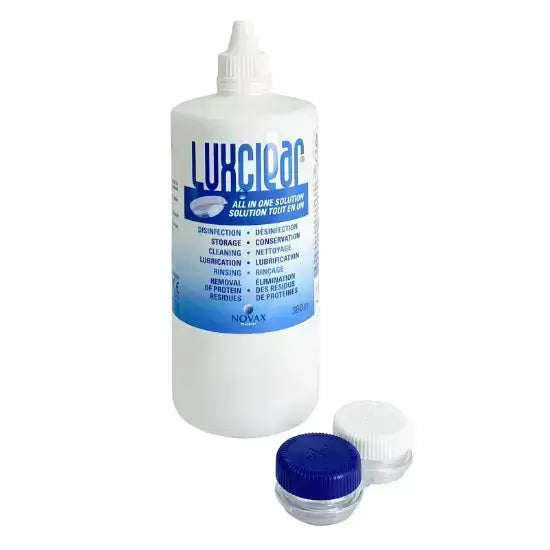 Lux Clear Contact Lenses Soln.360ml Novlux001