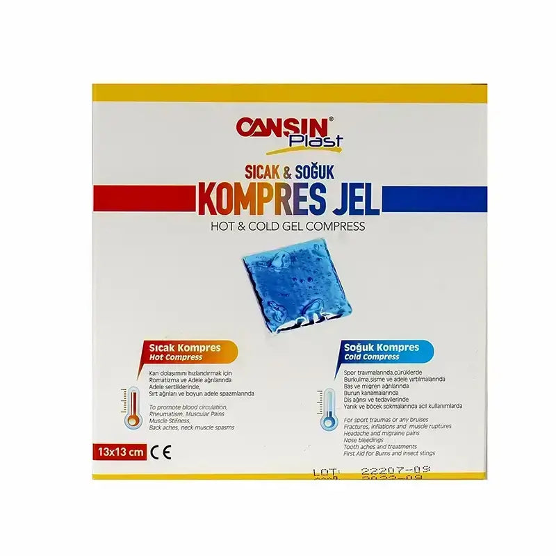 Cansin Plast Hot & Cold Gel Compress 13x13 cm 207