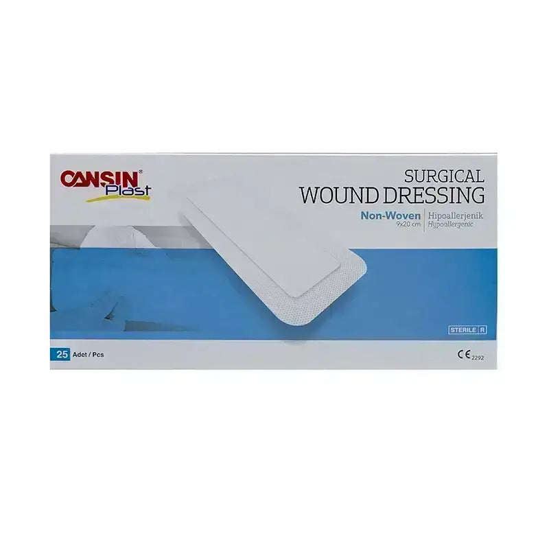 Cansinplast Nonwoven Wound Dressing 9*20Cm 25Pcs 504