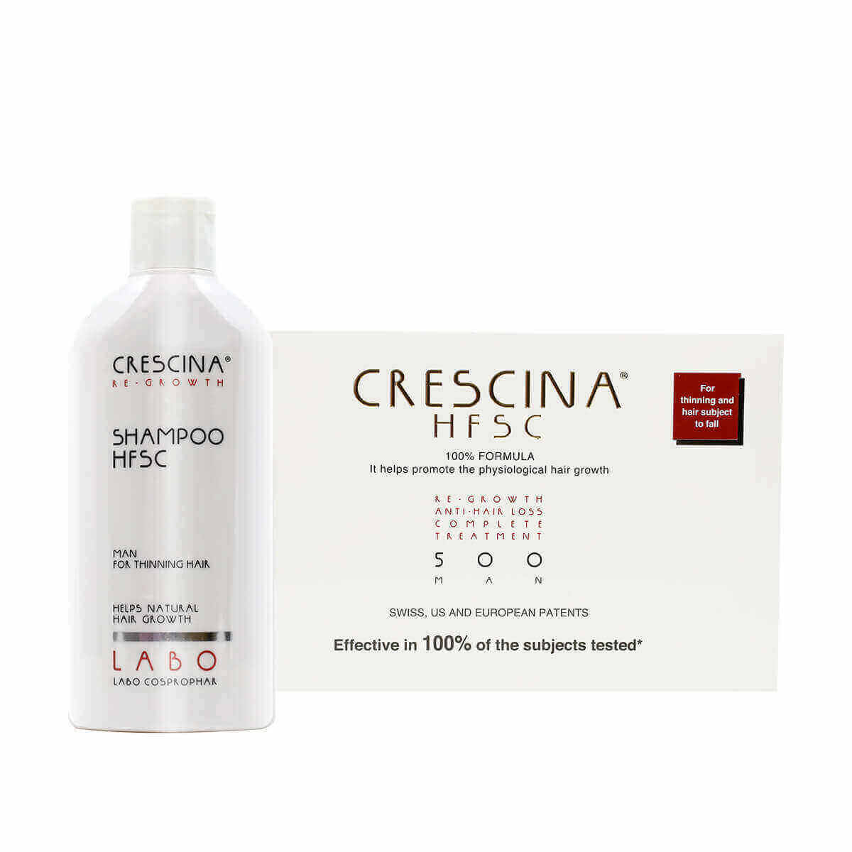 Offer Package Crescina Man 500 Complete + Shampoo