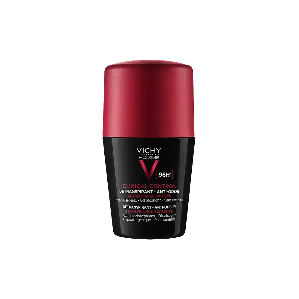 Vichy Homme Clinical Control 96H Anti-Odor Deo Roll on 50 ml 85127