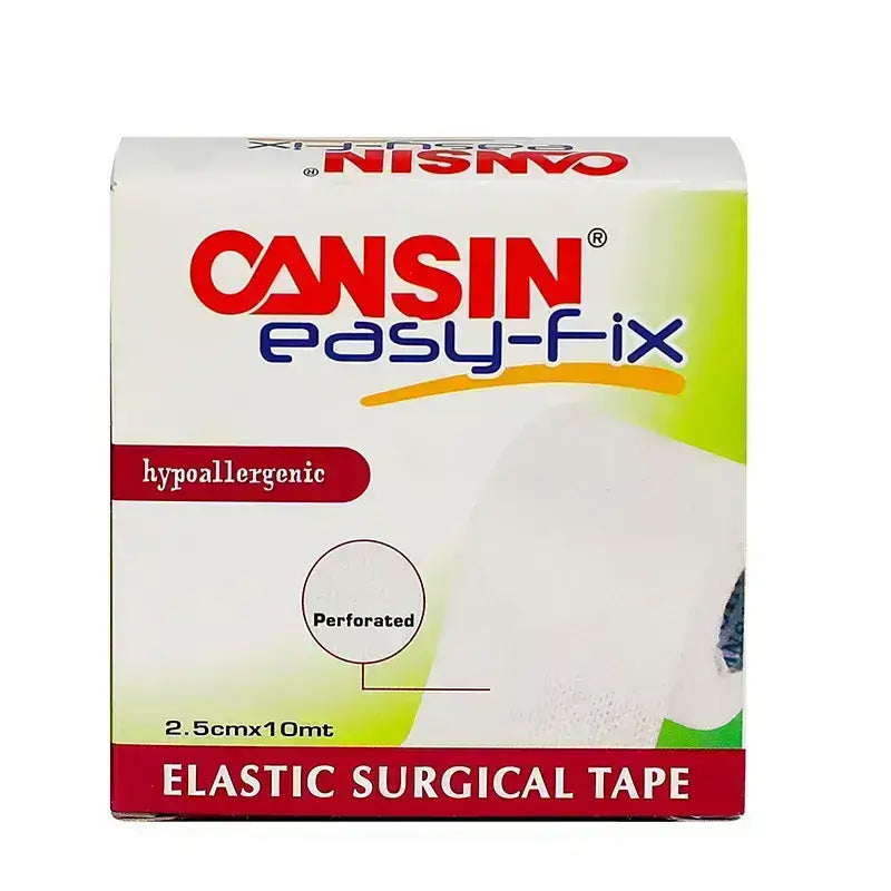 Cansin Easyfix Surgical Perforated Elastic Plaster 10M*2.5CM 75