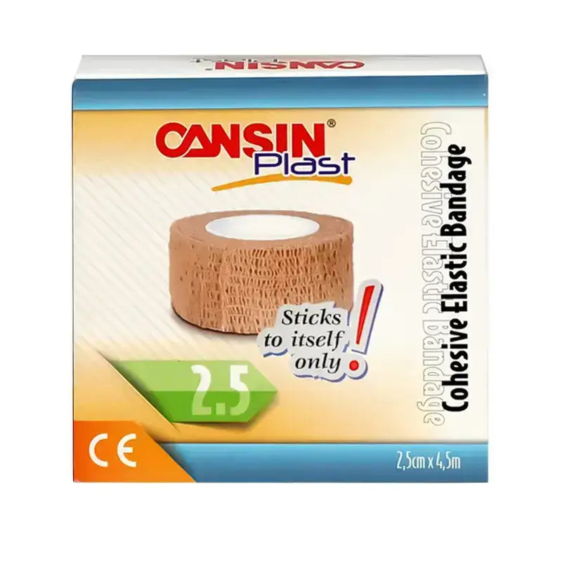 Cansinplast Cohesive Bandage 2.5Cm*4.5M 660