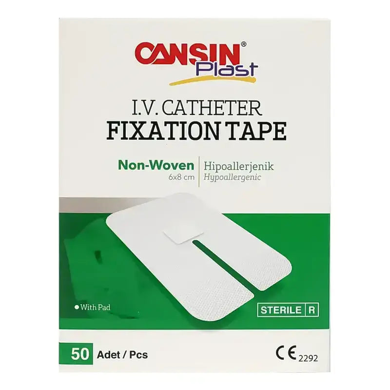 Cansinplast I.V. Catheter Fixation Tape 6*8Cm 50 Pcs 541