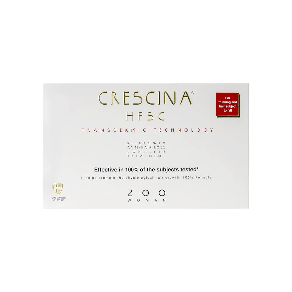 Crescina Transdermic 200 Woman Complete Treatment 10+10 Vials KW00819