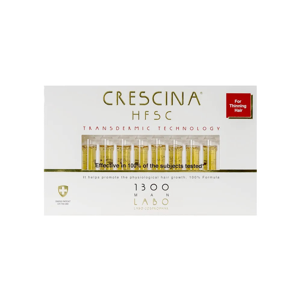 Crescina Transdermic 1300 Man Regrowth 20 Vials Kw00812