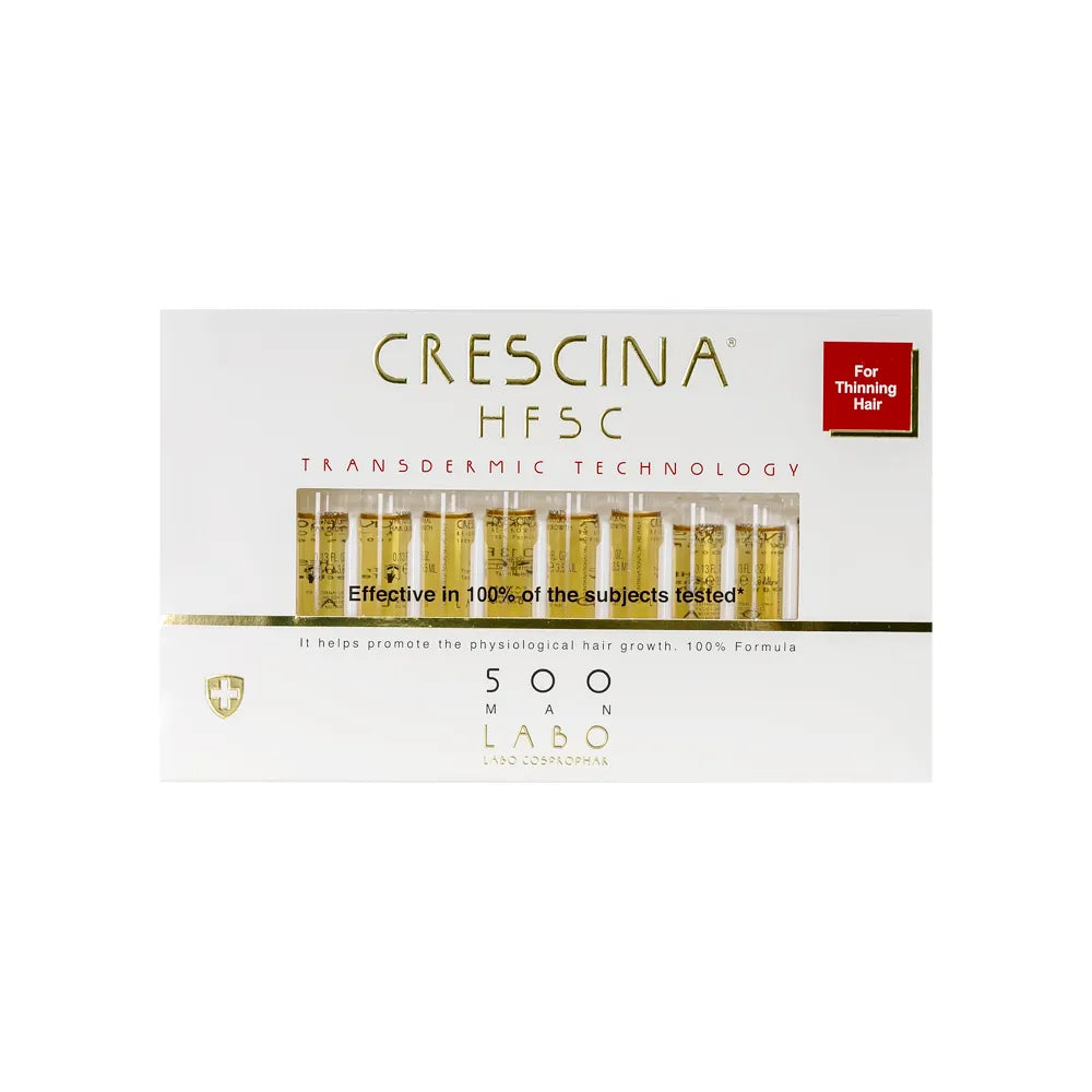 Crescina Transdermic 500 Man Regrowth 20 Vials KW00811