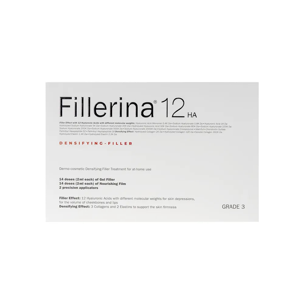 Fillerina 12 Densifying Filler Treatment Grade 3 - 2 Vials × 30 ml KW00822