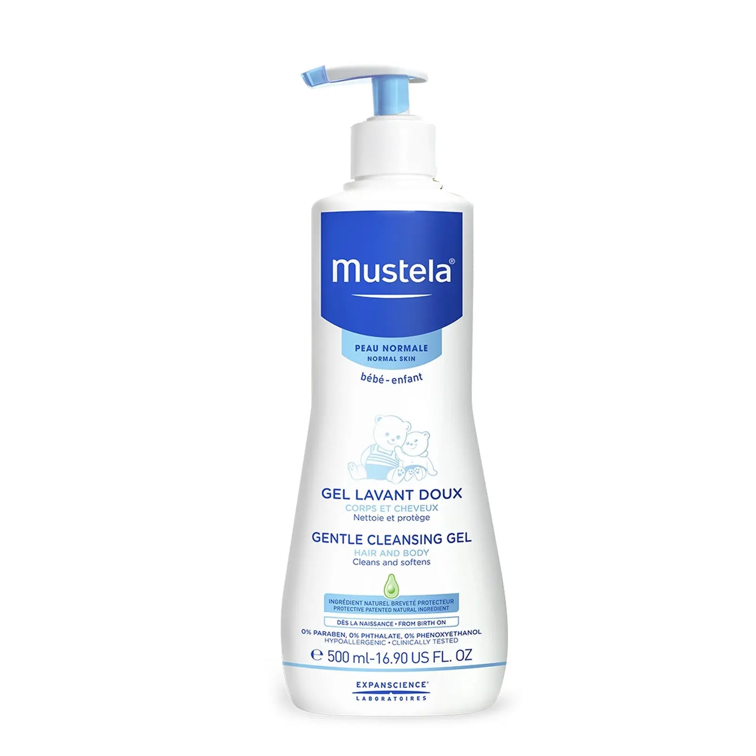 Mustela Gentle Cleansing Gel 500 ml 2340818