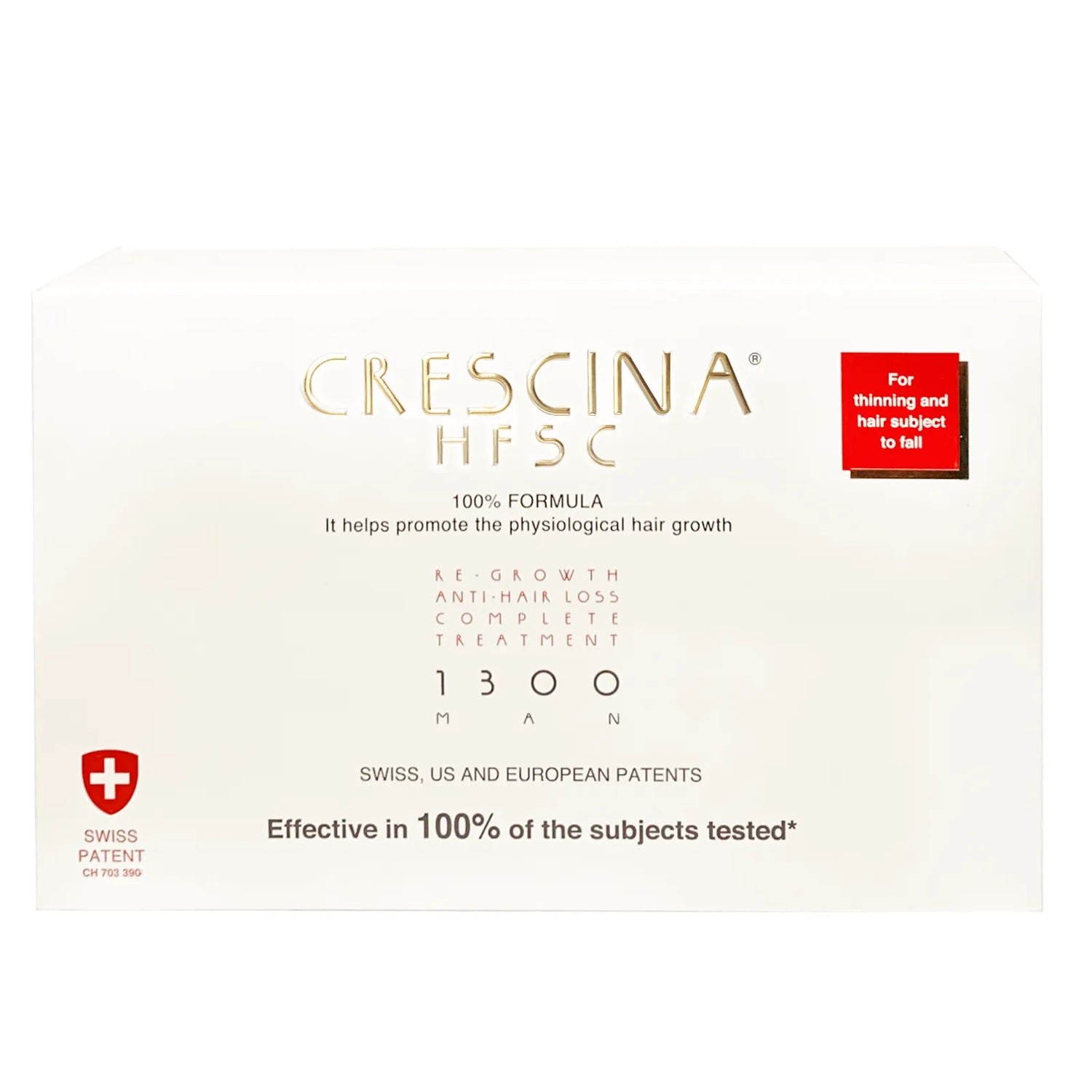 Crescina HFSC 100% 1300 Man 10 TC + 10 FL 00546