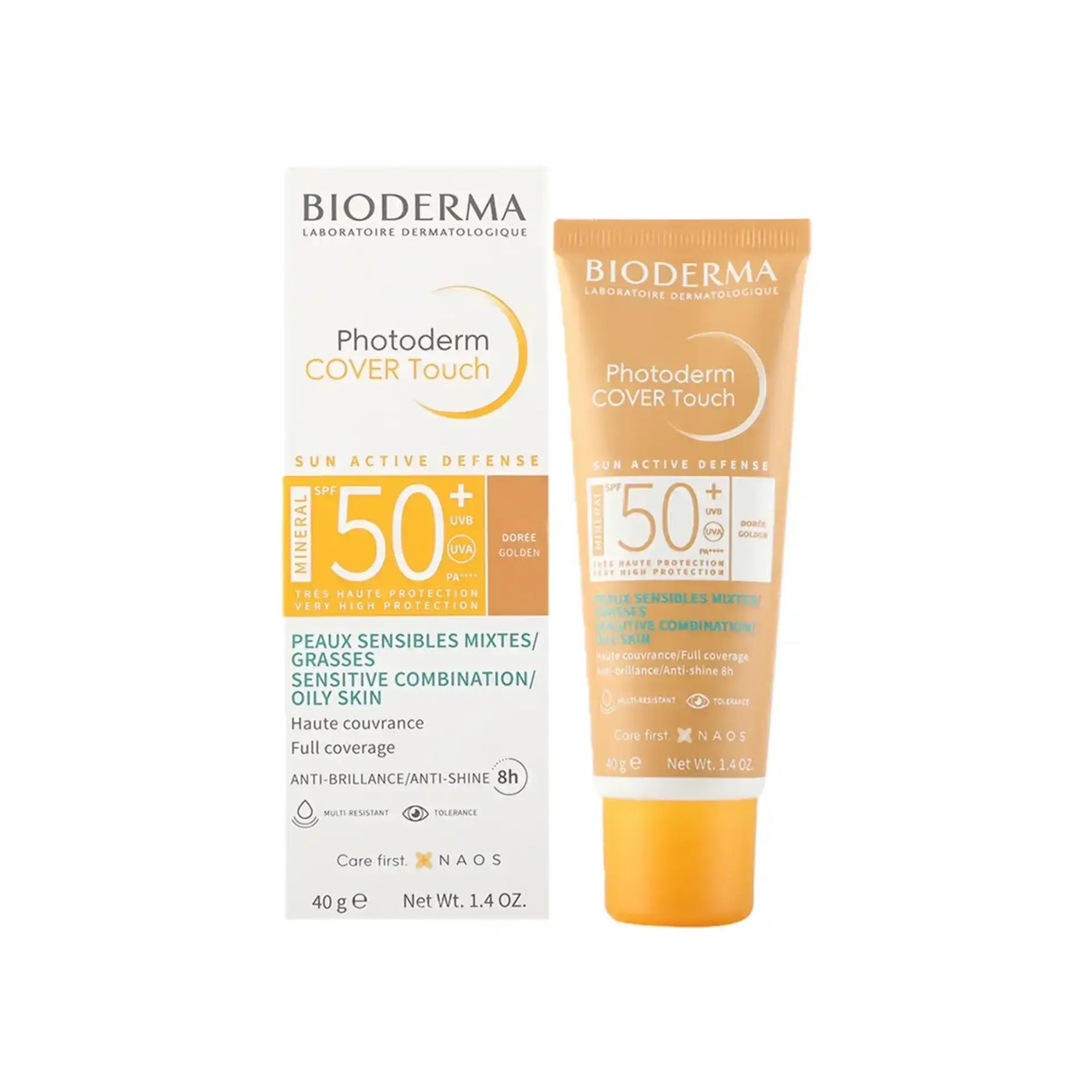 Bioderma Photoderm Cover Touch SPF 50+ Golden Tinted Doree 40 g 3083225