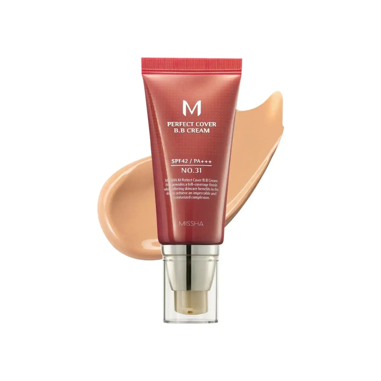 MISSHA M PERFECT COVER BB CREAM SPF42(50ML)_[NO.31] Golden beige