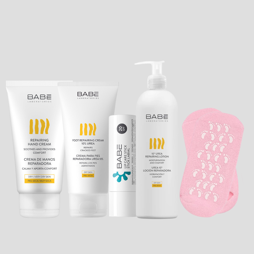 بكج للعناية بالبشرة واليدين والقدمين ترطيب وترميم