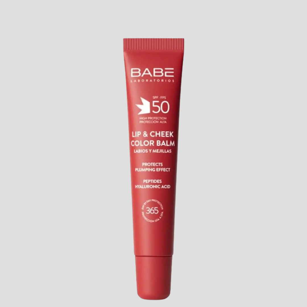 تنت بابي للشفاه والخدود الملون SPF50 (لون الكرز)