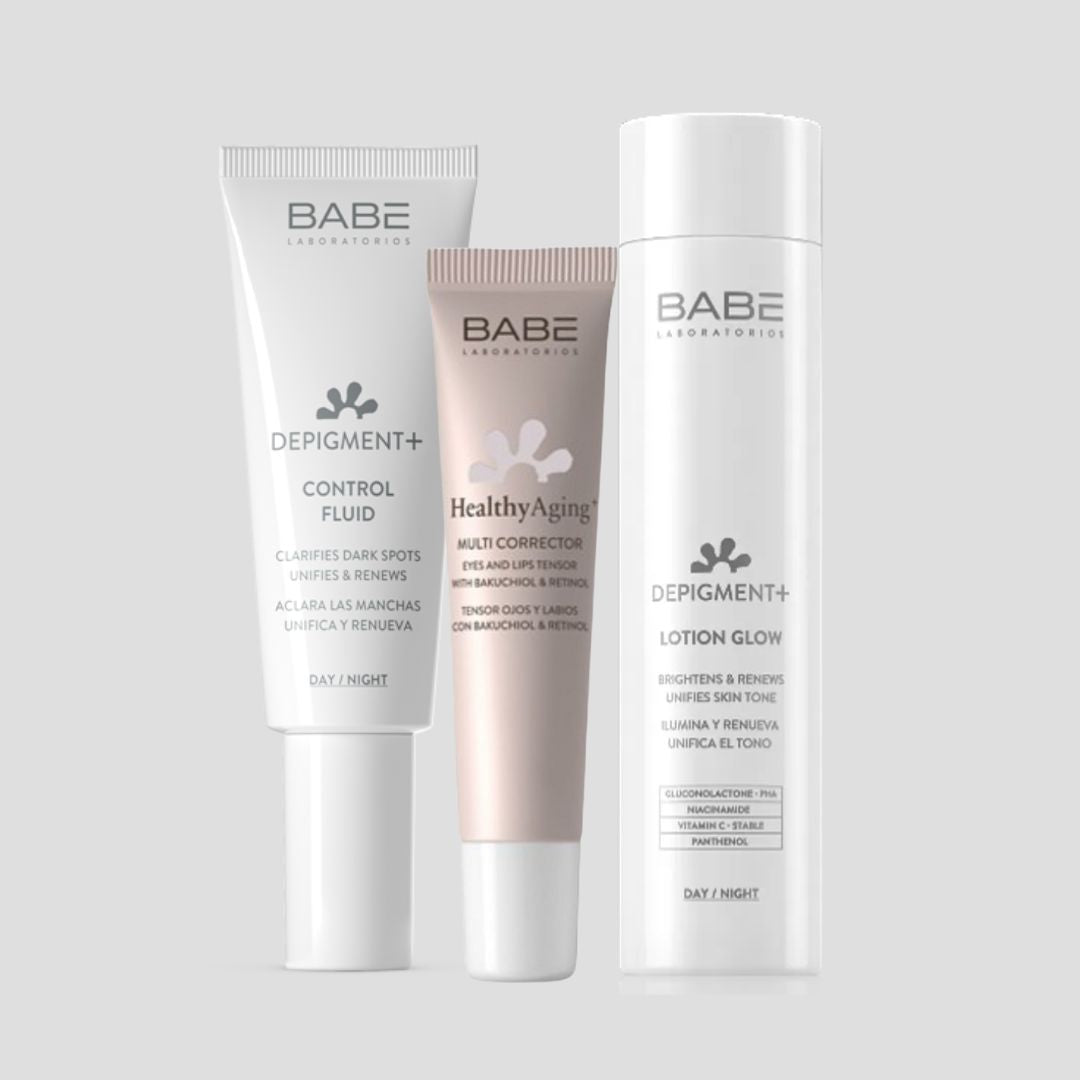 باكج بابي لتفتيح وتوحيد لون البشرة وإشراقتها