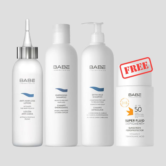 Babe Hair Care Bundle with Free Sunscreen