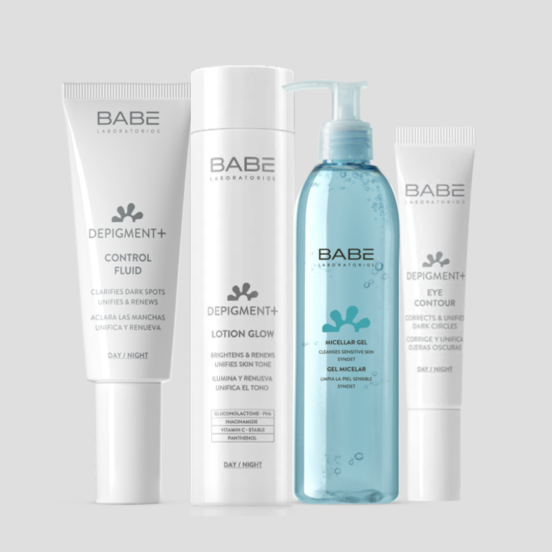 مجموعة بابي لتفتيح وتوحيد لون البشرة