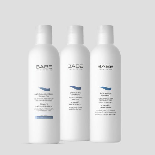 Special offer on three shampoos