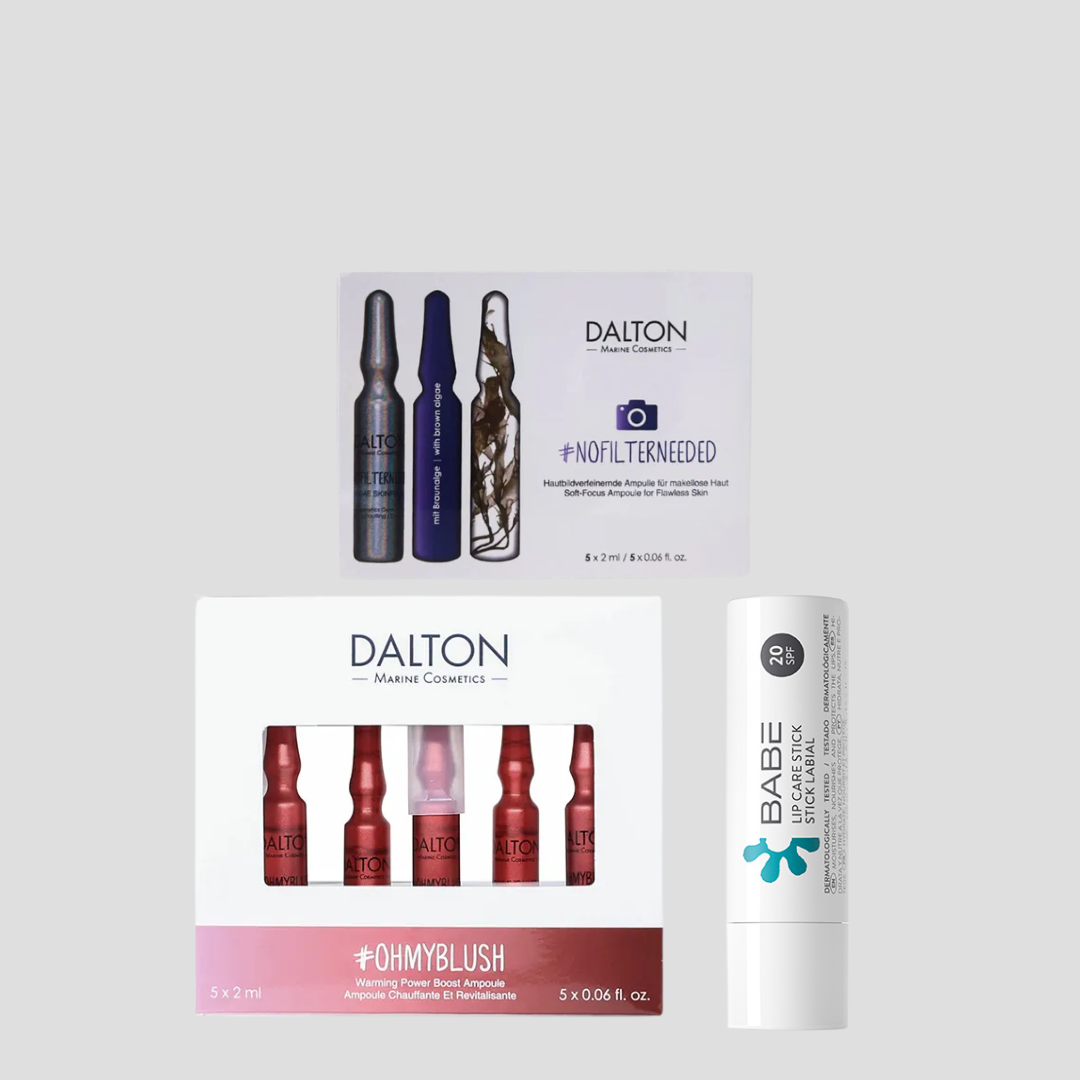 بكج العناية بالبشرة امبولات اخفاء عيوب البشرة مع امبولات التوريد 