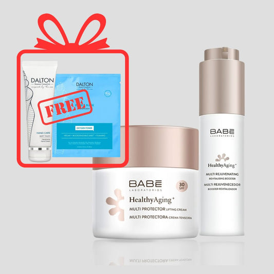 A complete anti-aging routine from BABÉ with a FREE Dalton gift