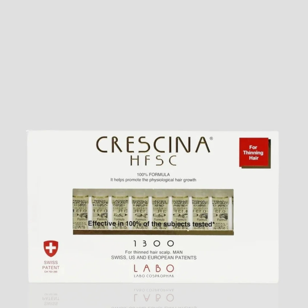 Crescina Re-Growth Ampoules 1300 for Men 20 Vials