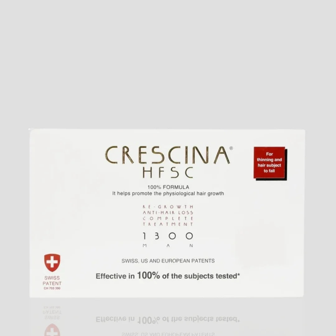Crescina Re-Growth Hair Ampoules 1300 10 Vials