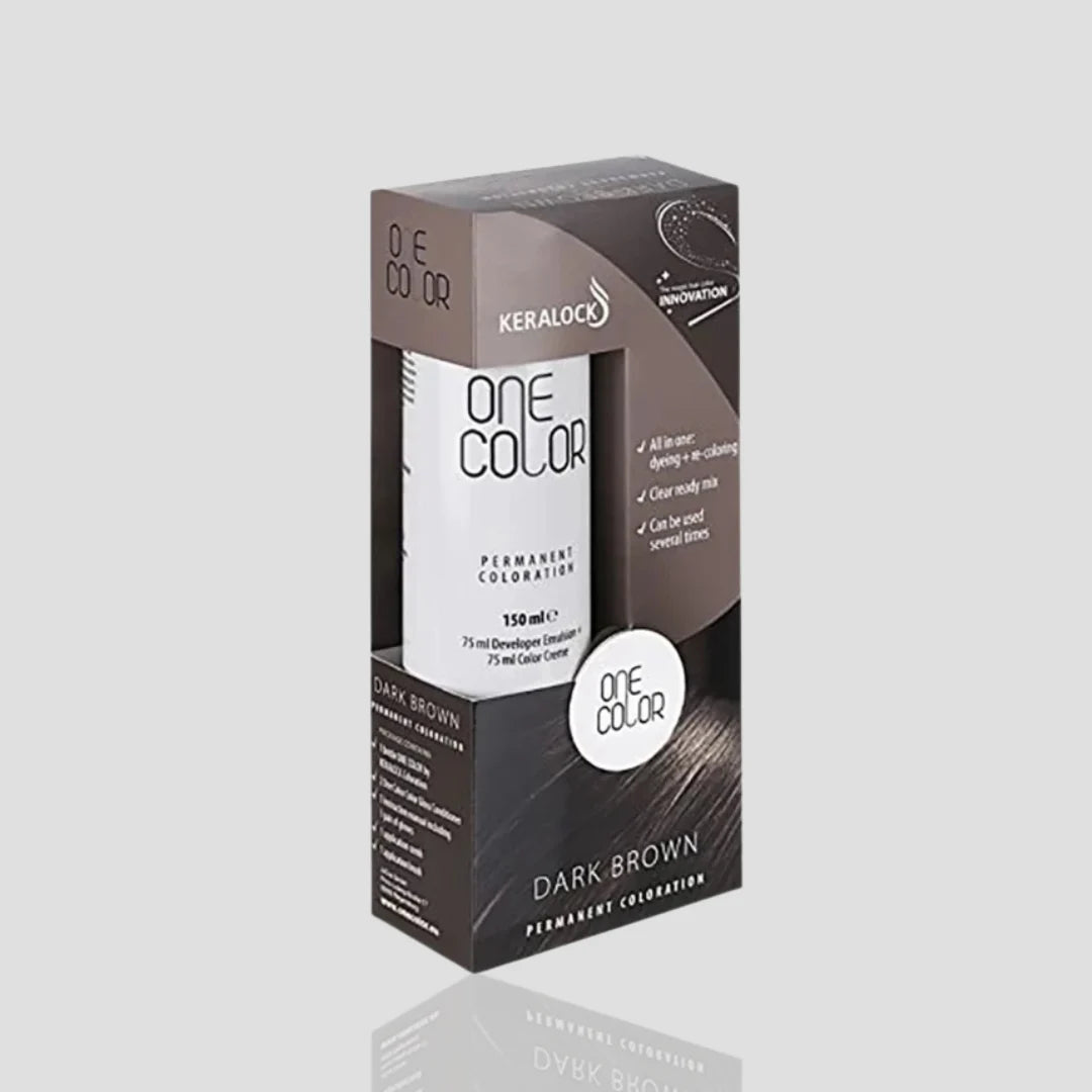 Keralock Hair Color Chocolate Brown 150ml