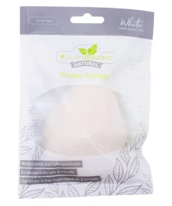 Brushworks Konjak Sponge For Mixed Skin (white)